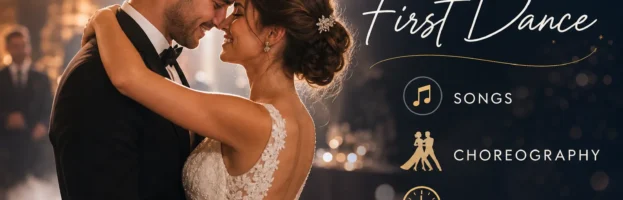 Wedding first dance: songs, choreography & timing tips