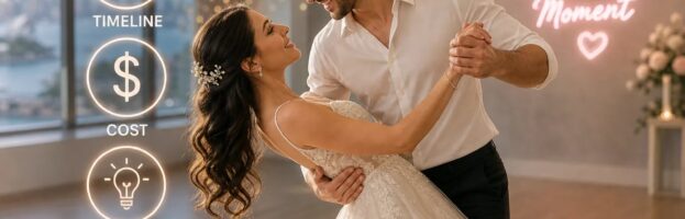 Bridal dance classes in Sydney: timeline, cost and tips